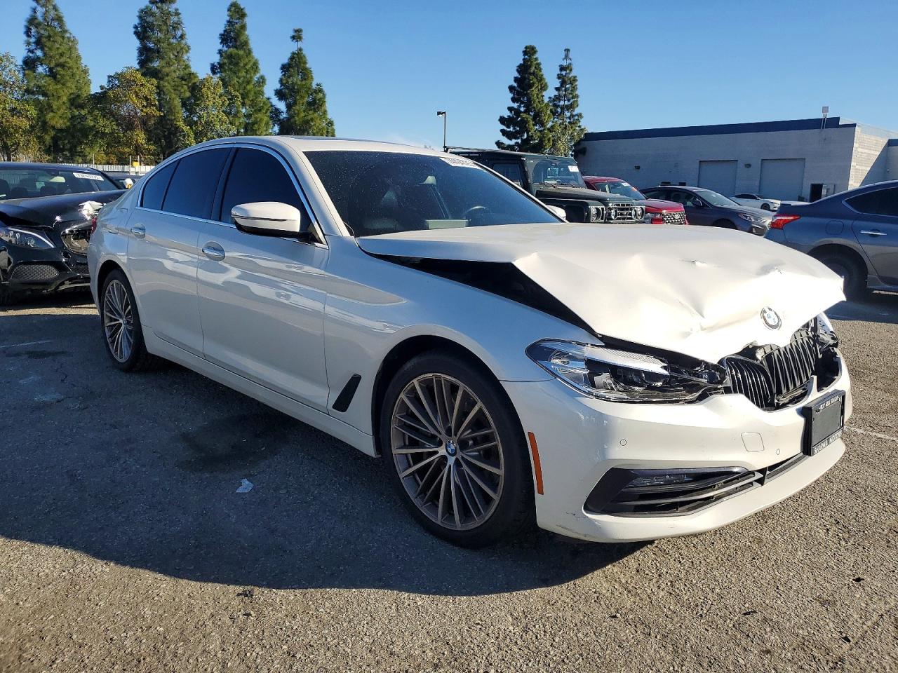 Example auction vehicle damage